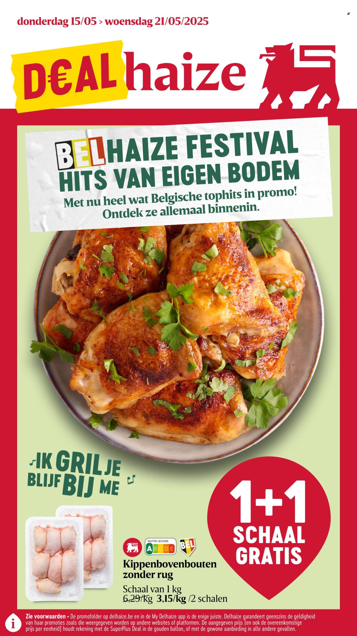 Catalogue Delhaize - 15/05/2025 - 21/05/2025. Page 1