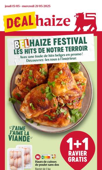 Catalogue Delhaize - 15/05/2025 - 21/05/2025.