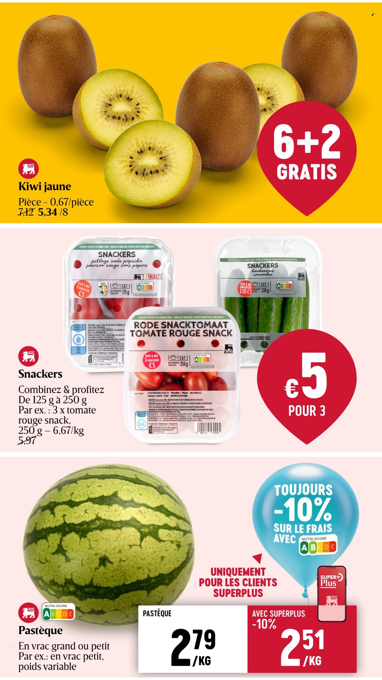 Catalogue Delhaize - 15/05/2025 - 21/05/2025. Page 1
