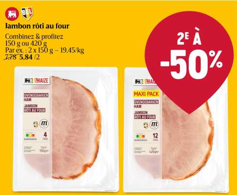 Jambon rôti au four