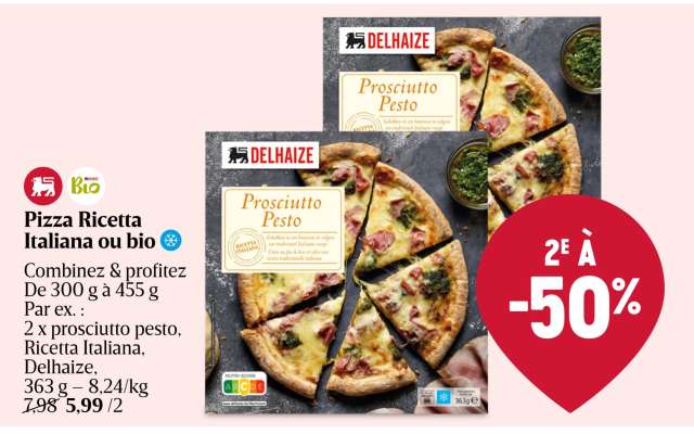 Pizza Ricetta Italiana ou bio