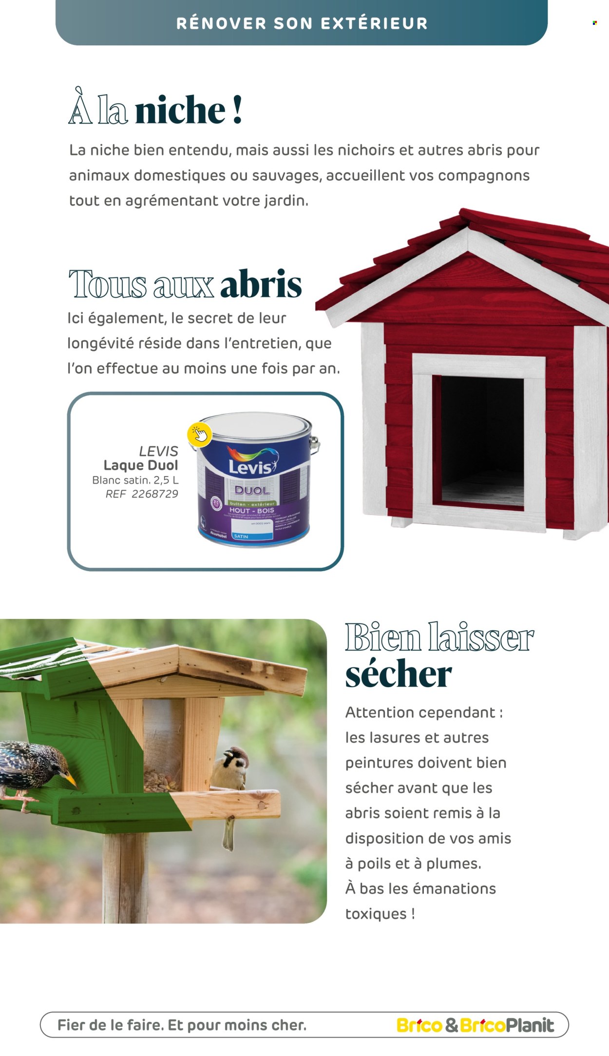 Catalogue Brico. Page 1