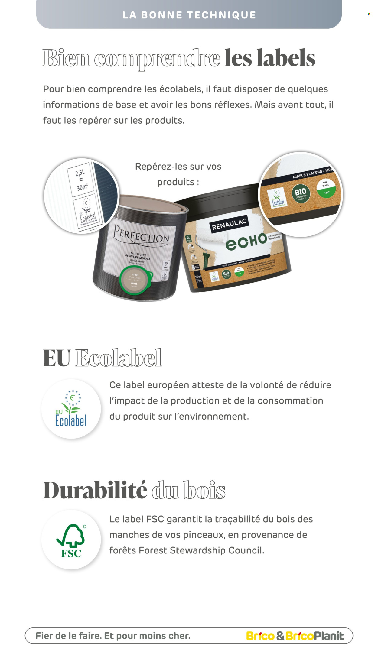 Catalogue Brico. Page 1
