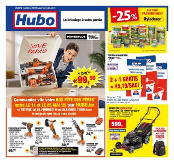 Catalogue Hubo - 14/05/2025 - 25/05/2025.